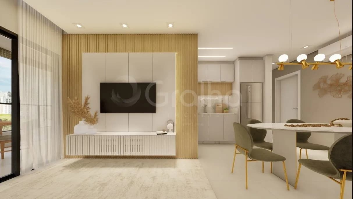 Apartamento para venda com 2 dormitórios em Barreiros com 89 m² — foto 2