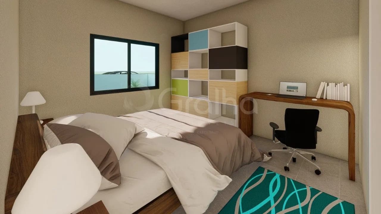 Casa para venda com 2 dormitórios em Carianos com 61 m² — foto 4