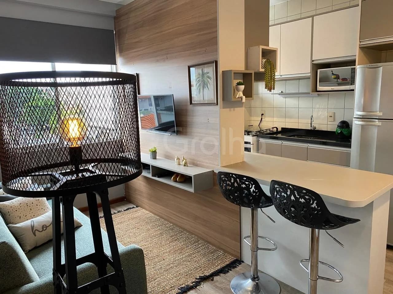 Apartamento para venda com 1 dormitório, em Canasvieiras com 37 m² — foto 2