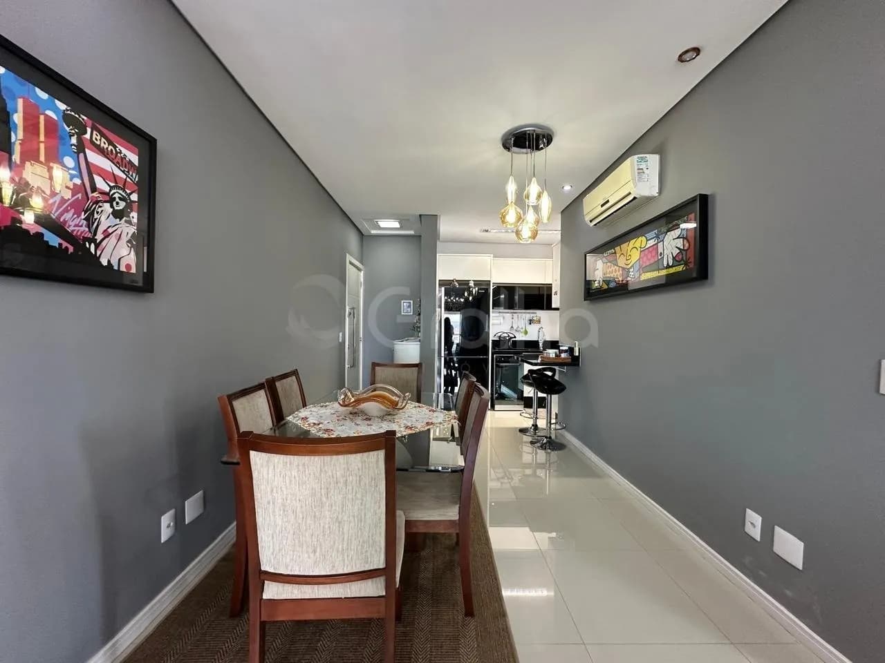Apartamento para venda com 3 dormitórios em Barreiros com 92 m² — foto 4
