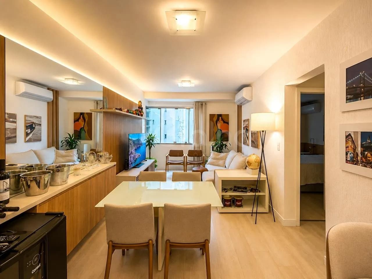 Apartamento para venda com 1 dormitório, em Centro com 52 m² — foto 3