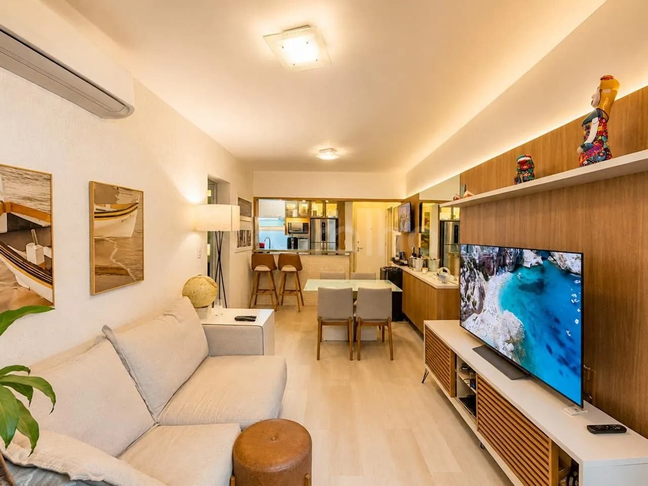 Apartamento para venda com 1 dormitório, em Centro com 52 m² — foto 5