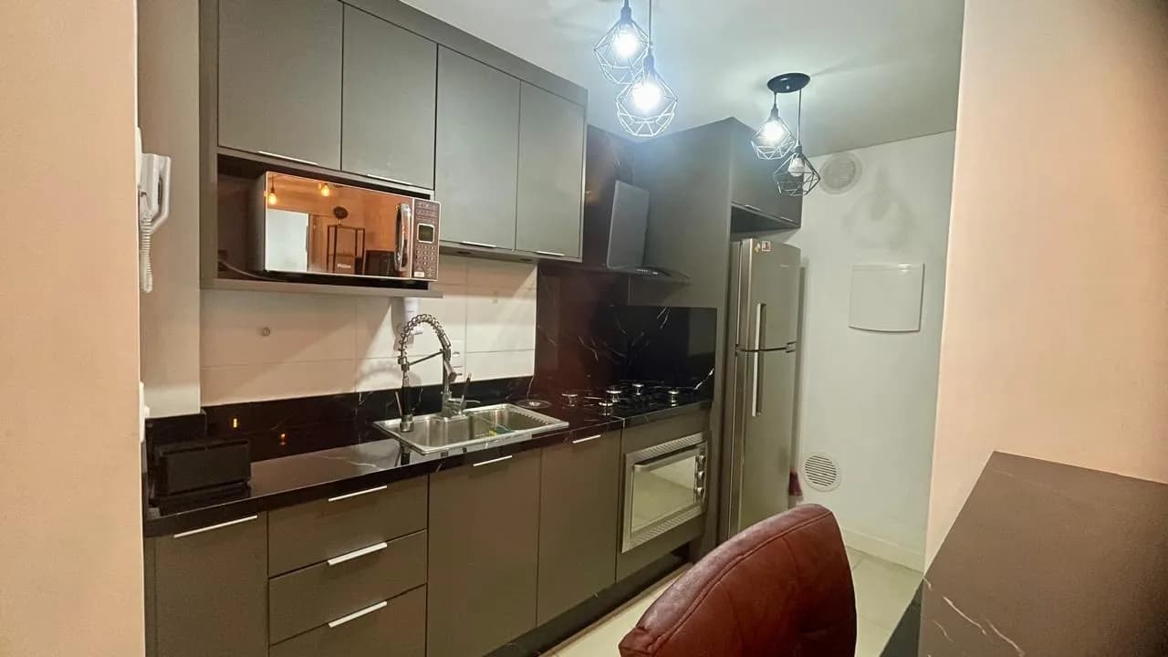 Apartamento para venda com 1 dormitório, em Jurerê com 49 m² — foto 3