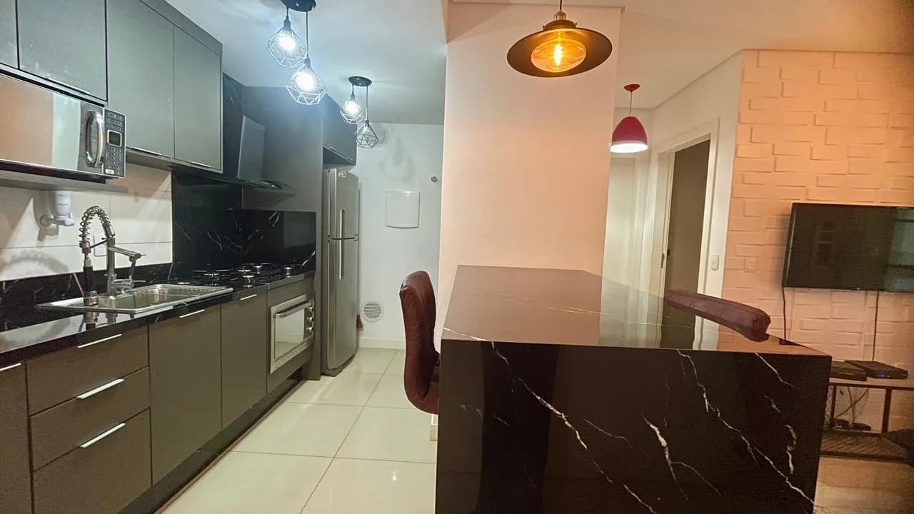 Apartamento para venda com 1 dormitório, em Jurerê com 49 m² — foto 4