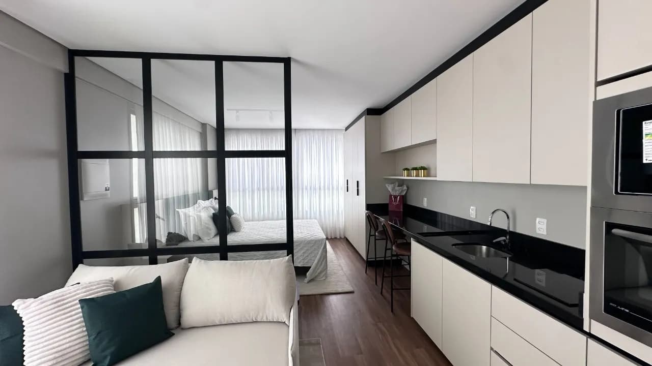 Estúdio para venda com 1 dormitório, em Centro com 36 m² — foto principal
