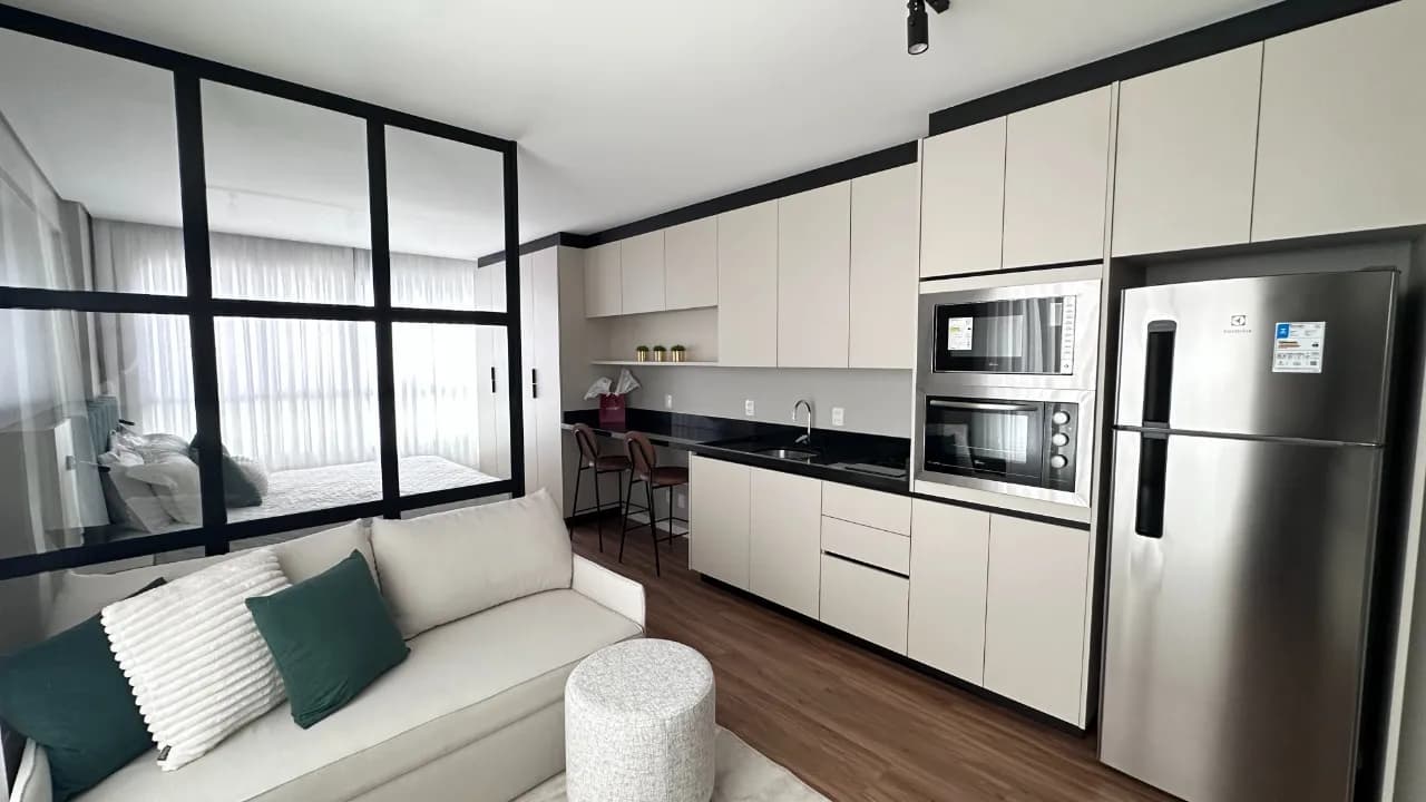 Estúdio para venda com 1 dormitório, em Centro com 36 m² — foto principal