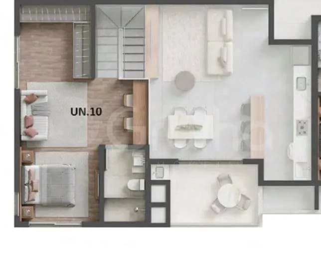 Apartamento duplex para venda com 3 dormitórios em Campeche com 96 m² — foto 5