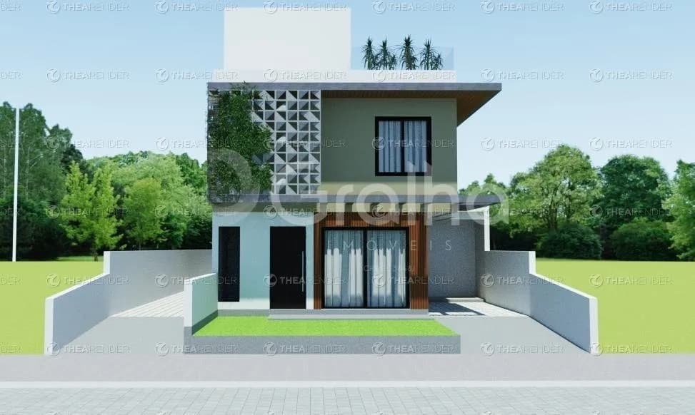 Casa para venda com 2 dormitórios em Ribeirão da Ilha com 104 m² — foto principal