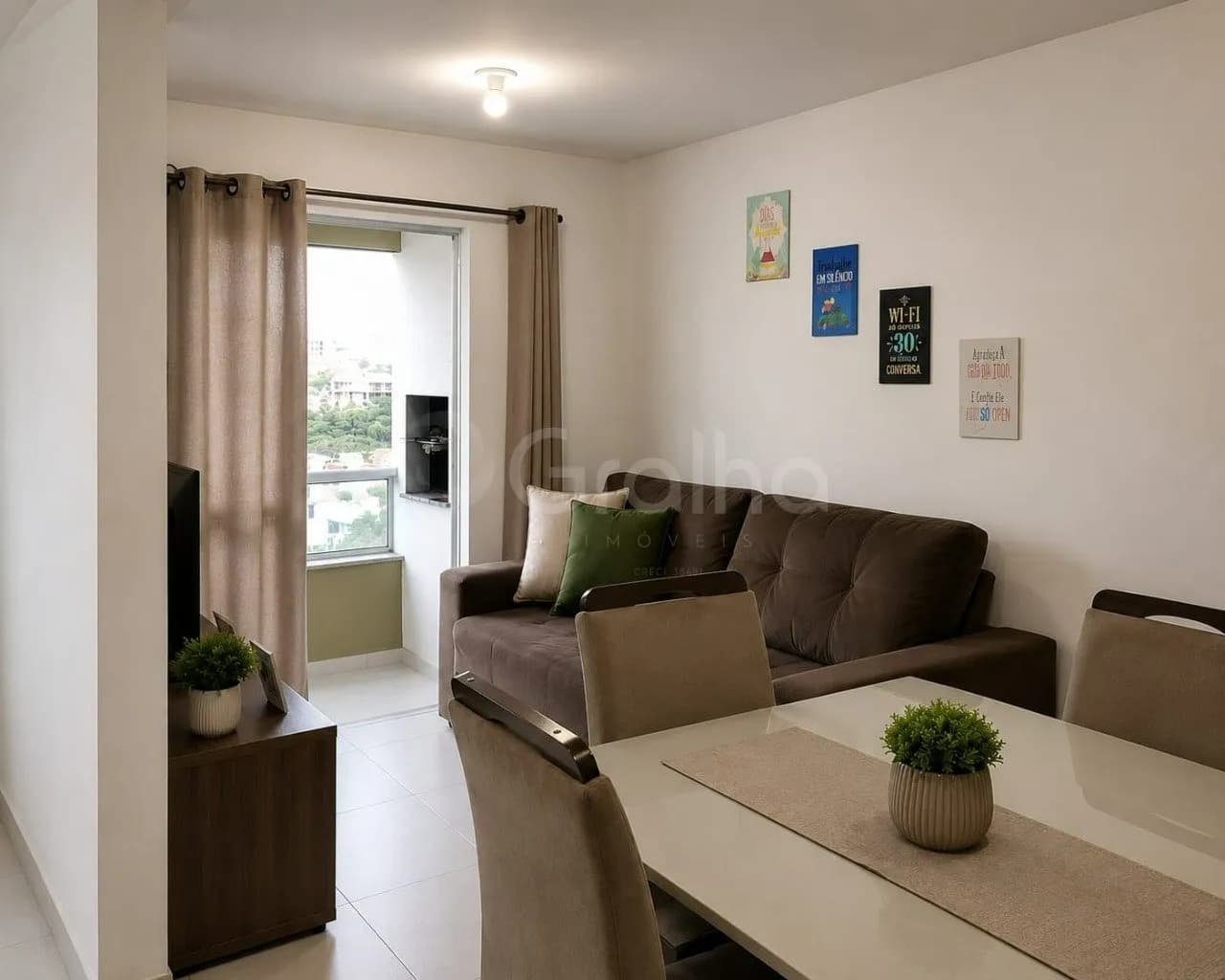 Apartamento para venda com 2 dormitórios em Pedra Branca com 76 m² — foto 2