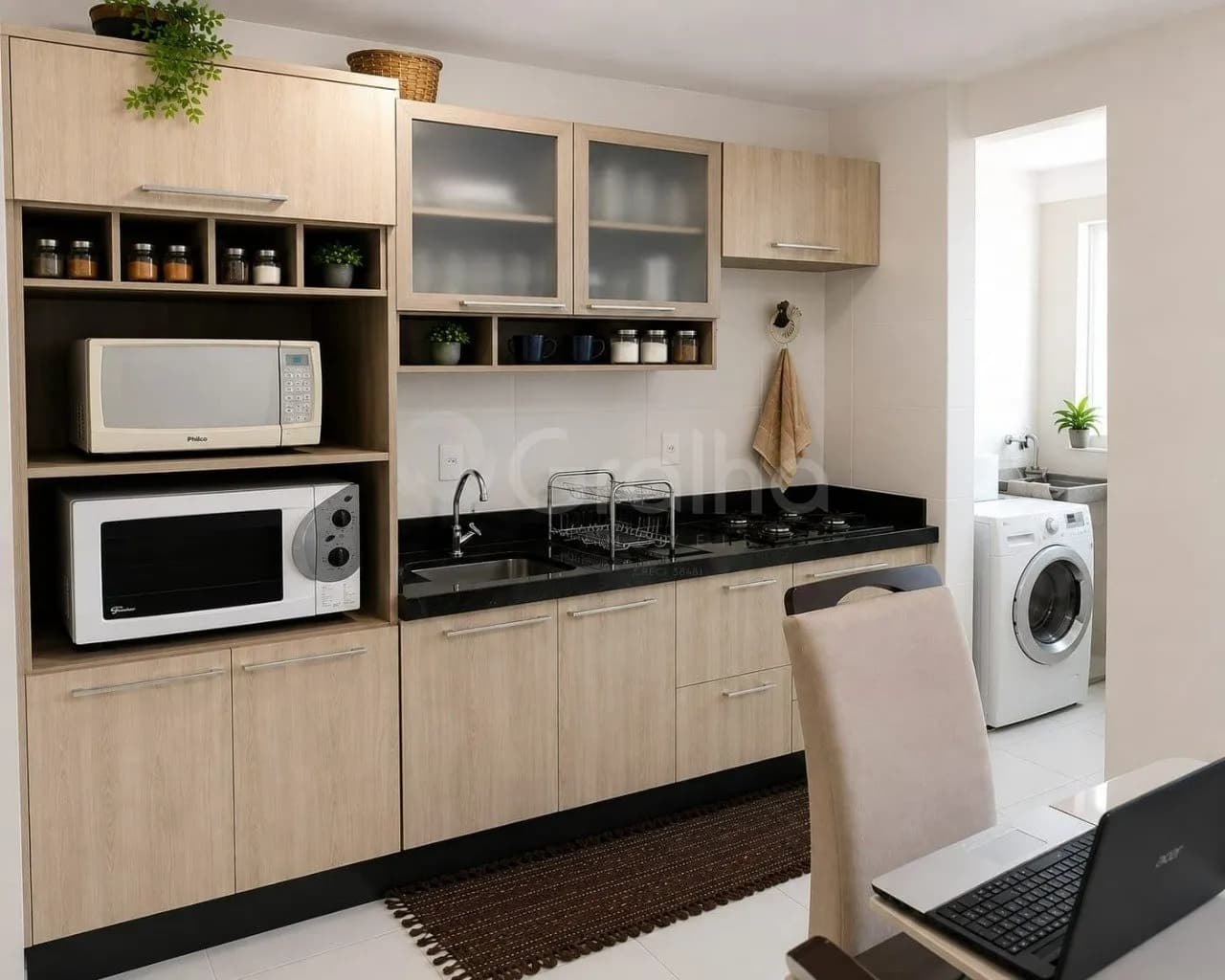 Apartamento para venda com 2 dormitórios em Pedra Branca com 76 m² — foto 4
