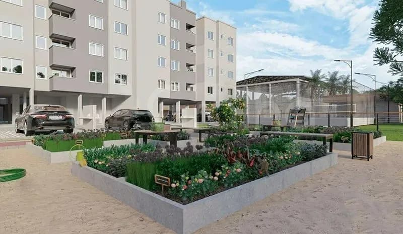 Apartamento para venda com 2 dormitórios em Pedra Branca com 57 m² — foto 3