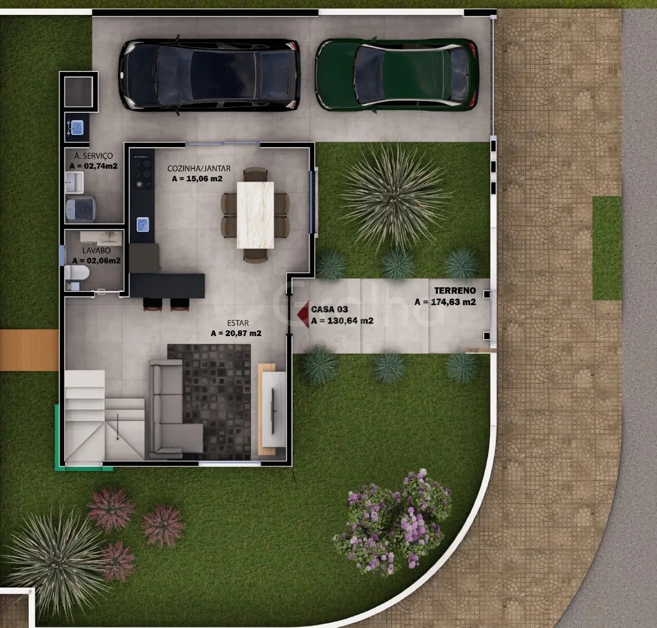 Casa para venda com 3 dormitórios em Canasvieiras com 134 m² — foto 3