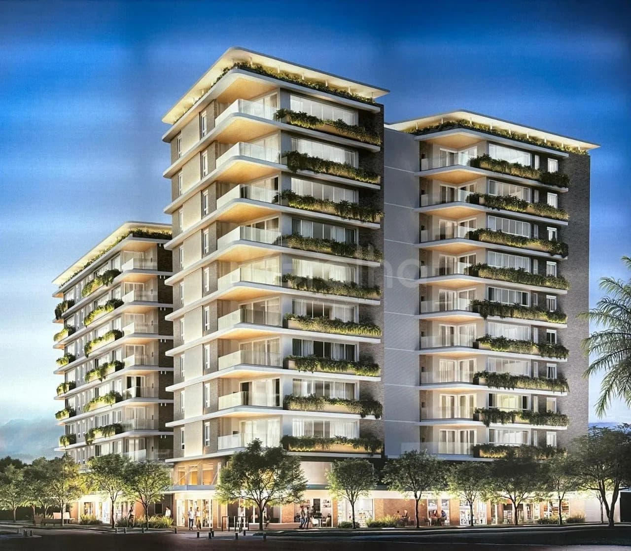 Apartamento para venda com 3 dormitórios em Pedra Branca com 99 m² — foto principal