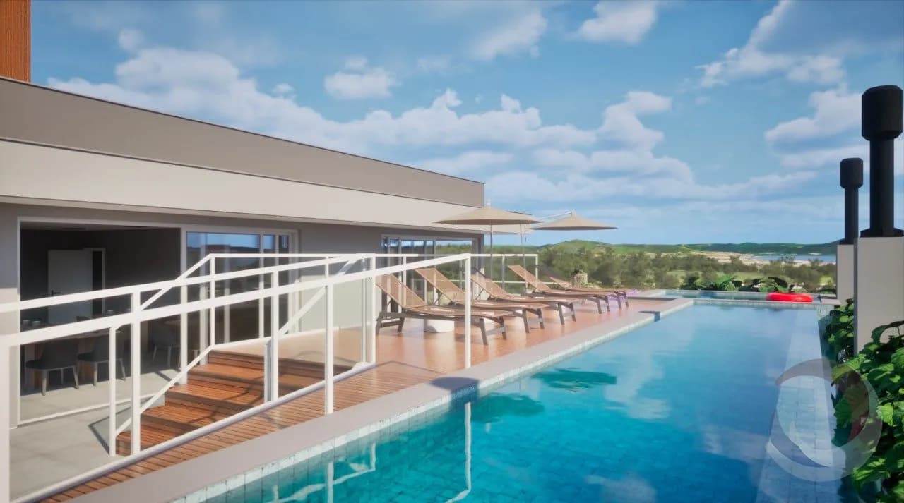Apartamento garden para venda com 1 dormitório, em Cachoeira Do Bom Jesus com 93 m²