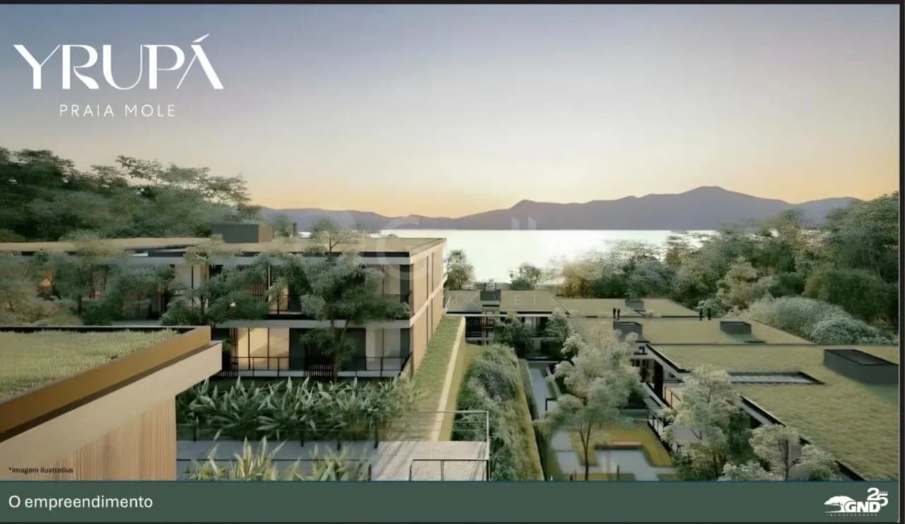 Apartamento para venda com 3 dormitórios em Praia Mole com 177 m²